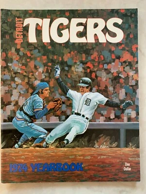 Detroit Tigers yearbook, 1974 - Image 1 of 2