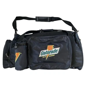 Vintage Gatorade Travel Gym Athletic Bag w/ Shoulder Strap & Basketball Pocket - Imagen 1 de 8