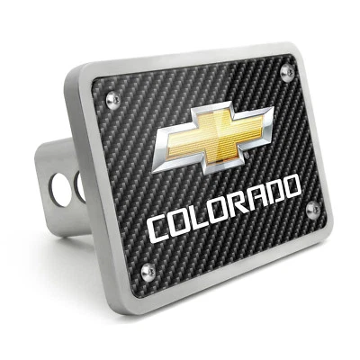 Chevrolet Colorado 2012 gráfico UV fibra de carbono textura billet aluminio 2 pulgadas T Foto 1 de 4