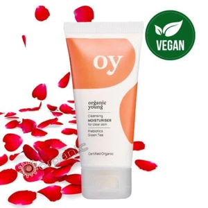 Green People Organic Oy! Clear Skin Cleansing Moisturiser 50ml - Blemished Skin - Picture 1 of 1