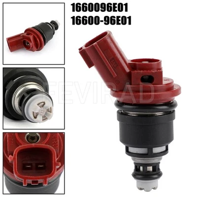 4 PIEZAS INYECTORES DE COMBUSTIBLE NUEVOS 16600-96E01 aptos para Nissan 200SX 1995-1998 2,0 L L L4 Foto 1 de 4