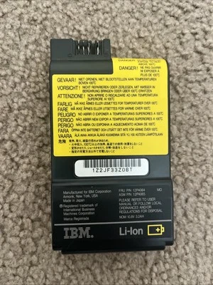 IBM ThinkPad 600 Laptop Battery 600E 600D 600X 10.8V OEM - 02K7018 - Image 1 of 4