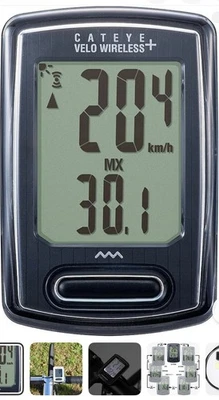 CatEye Velo Wireless Plus Cycling Bicycle Computer CC-VT235W NEW - Image 1 of 3