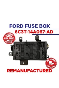 Caja de fusibles relé interior Ford F250 6.0 2006 reconstruida OEM 6C3T-14A067-AD - Imagen 1 de 1