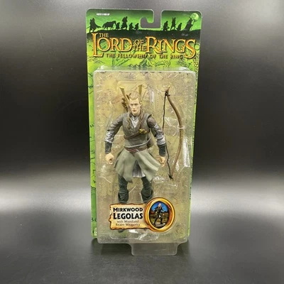 2004 Lord of the Rings LEGOLAS-Mirkwood Fellowship Of The Ring Action Figure New - Image 1 of 4