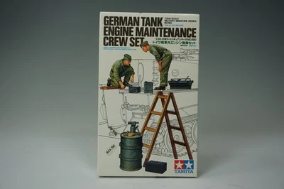 Kit De Modelo 1:35 Tamiya Tanque Alemán Conjunto De Mantenimiento De Motor 1.Z58 - Imagen 1 de 4