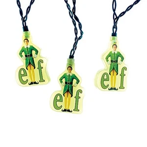 Kurt Adler Elf the Movie UL 10-Light Light Set New - Picture 1 of 9