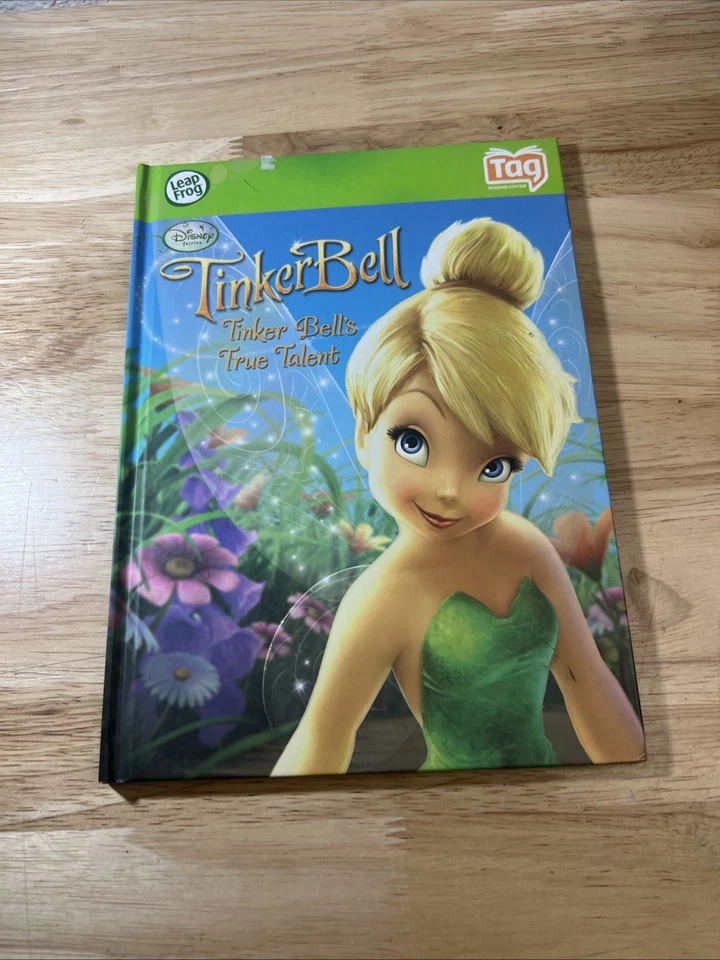 Leap Frog Leap Reader Disney Fairies: Tinker Bell's True Talent Tag Book---RE20 - Image 1 of 4