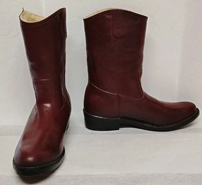 ¡Raro! Botas de Goma Estilo Occidental Impermeables La Crosse Años 70 De Colección Forradas Sherpa 11 Foto 1 de 4