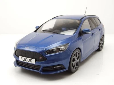 Ford Focus ST Turnier Station Wagon 2014 Blu Scuro Modellino 1:18 MCG - Immagine 1 di 4