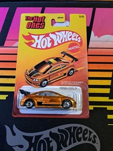 2025 Hot Wheels The Hot Ones #5 Honda Civic Si (Gold) - Picture 1 of 3