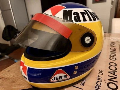 F1 helmet Jeb’s Originale  Michele Alboreto 1986 Replica, F1,scuderia Ferrari - Immagine 1 di 4