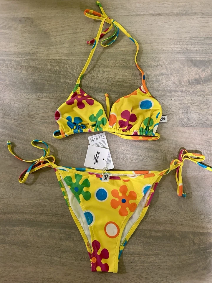 Moschino Bikini Size 36 (Medium) New With Tags  - Image 1 of 4