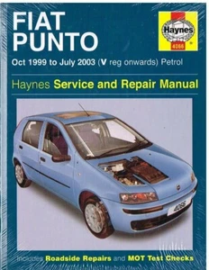 FIAT PUNTO MK2 1.2 LITRE 3 & 5-DOOR PETROL '99-03 REPAIR MANUAL * NEW HARDBACK * - Picture 1 of 1
