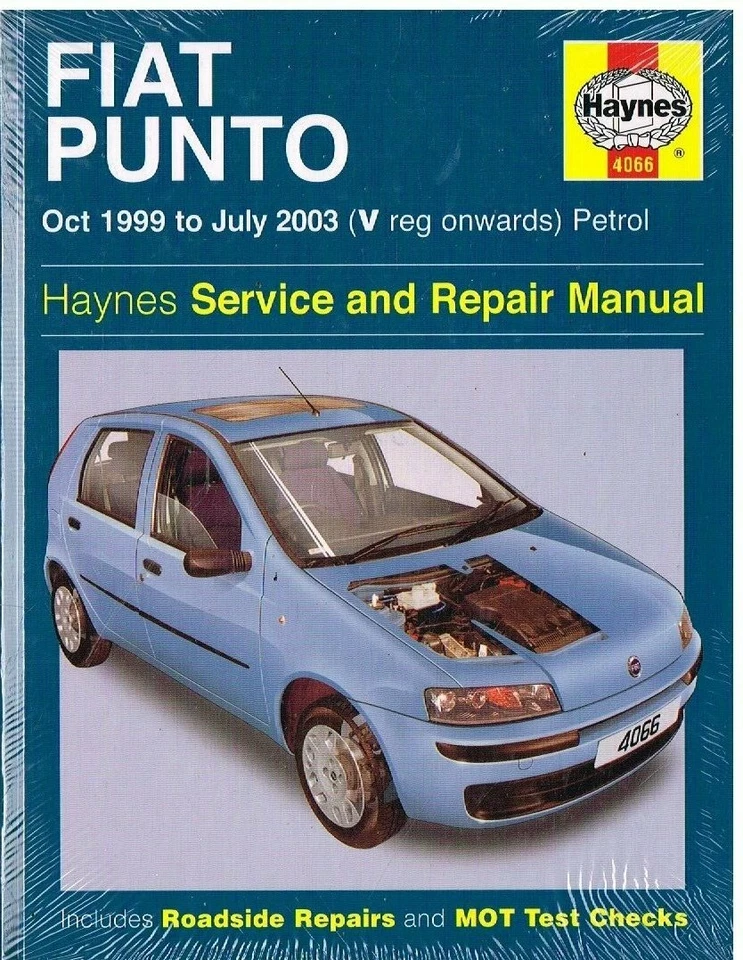 FIAT PUNTO MK2 1.2 LITRE 3 & 5-DOOR PETROL '99-03 REPAIR MANUAL * NEW HARDBACK * - Image 1 of 1