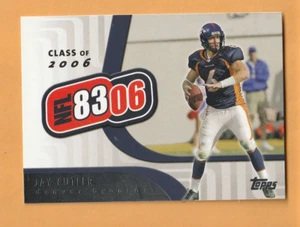 Jay Cutler Denver Broncos 2006 Topps NFL 8306 #NFL8 Vanderbilt Commodores 1B - Imagen 1 de 2