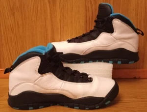 Air Jordan 10 Retro GS 4.5Y Powder Blue UNC Leder Schuhe Sneaker 310806 106 - Bild 1 von 9