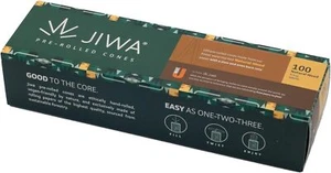 JIWA 100x Vorgedrehte Hülsen ungebleicht - King Size Pre Rolled Cones - Konisch - Zdjęcie 1 z 1