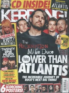 Kerrang! Magazine 1655 Jan 17 Lower Than Atlantis, Paramore, Twenty One Pilots - Picture 1 of 1