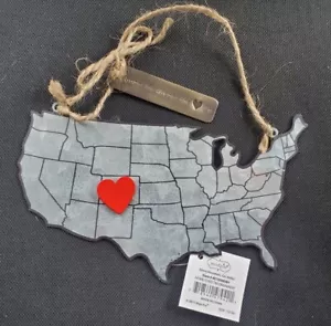 Home State Magnet Ornament Home Is Where The Heart Is - Bild 1 von 6