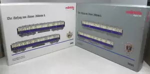 H0 2681/2881 Märklin Wilhelm II Personenwagen Set (#89265) - (89284) 4 Wagen - Bild 1 von 10