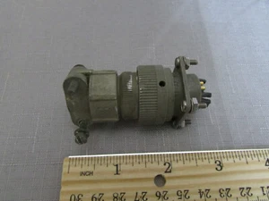 2 ITT-Cannon Circular Connectors Male-Female KPT02A14-15PY - Picture 1 of 2