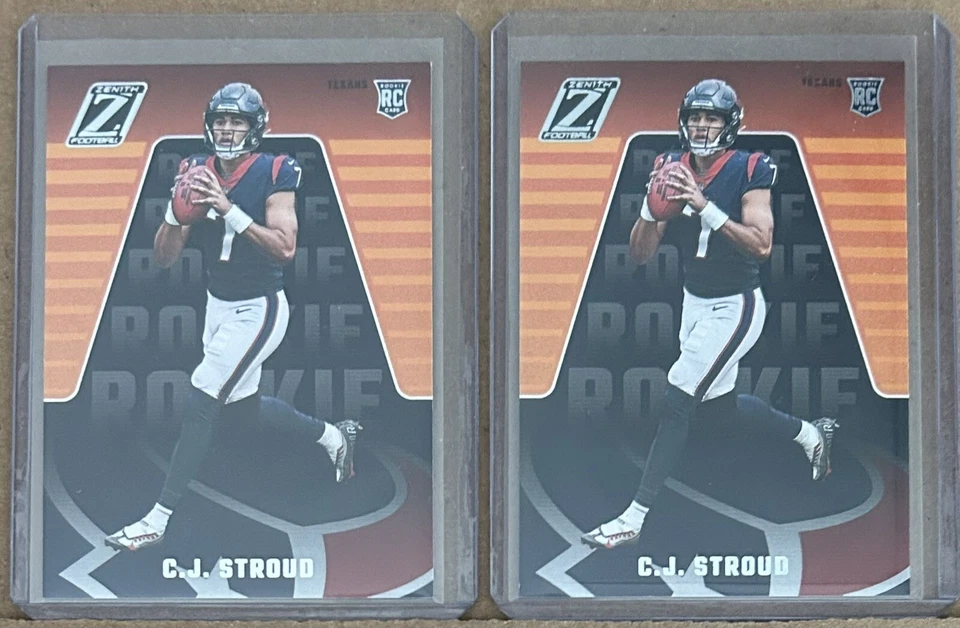 2023 Panini Zenith Rookies #112 C.J. Stroud (RC) Houston Texans NFL Rookie Cards - Image 1 of 2