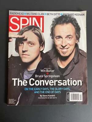 Spin Magazine Dec 2007 Win Butler, BRUCE SPRINGSTEEN, Radiohead, Wu-Tang Clan - Image 1 of 2