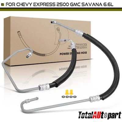 4x Manguera de presión y retorno de dirección asistida para GMC Savana 2500 3500 4500 Chevrolet Foto 1 de 4