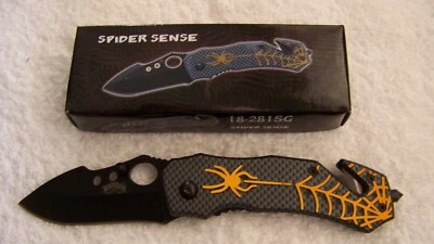 Navaja de bolsillo Frost Cutlery: Spider Sense, (mango de aluminio, hoja 440) | Z2 Foto 1 de 2