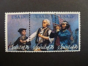 1976 Strip of 3 $.13 #1629-#1631 Spirit of 76 Issue MNH-See Description & Images - Picture 1 of 2