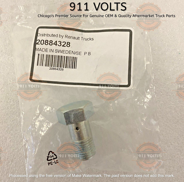 Genuine Volvo OEM Fuel Check Metering Valve #20884328 | eBay