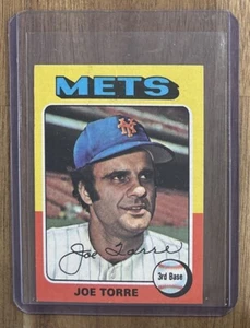 Joe Torre - 1975 Topps #565 Mini New York Mets HOF Vintage Baseball Cards E439 - Picture 1 of 2