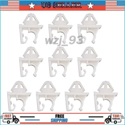 New Hood Prop Rod Holder Clip Fits Honda Civic CRV 2006-16 90672-SNB-901 10pcs - Image 1 of 4