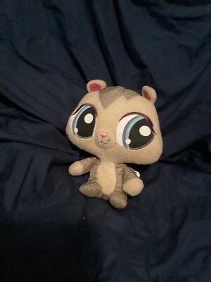 Pelúcia Littlest Pet Shop Coziest Chipmunk 8” animal de pelúcia Hasbro 2008 LPS - Imagem 1 de 4