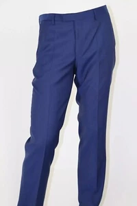 HUGO BOSS ANZUGHOSE, Mod. Lenon1, Gr. 110 / US 40L, Open Blue, Regular Fit - Picture 1 of 9