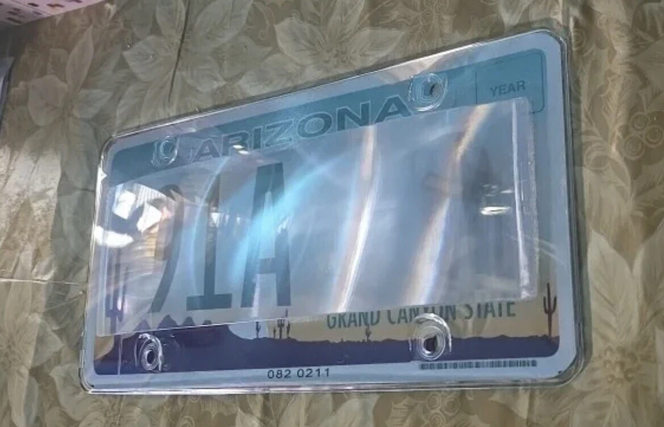 1x Deluxe ‘Under-Cover’ Sturdy License Plate Cover by Protect-A-Plate US Canada - Image 1 of 1