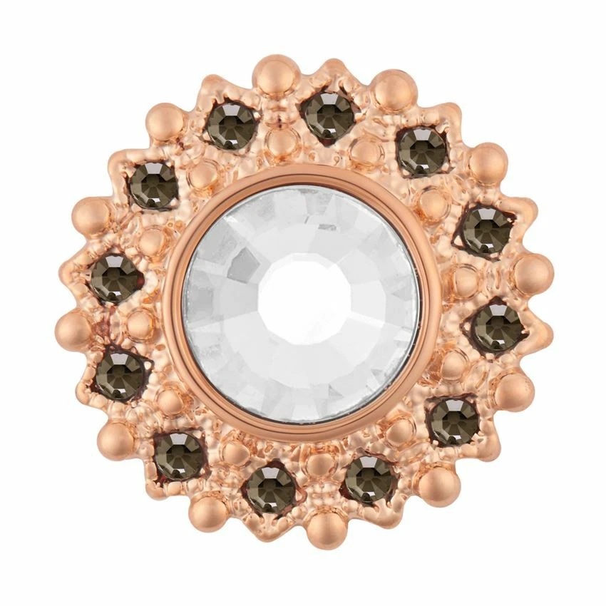 Broches de presión de jengibre Dreamtime oro rosa gris a presión Foto 1 de 1