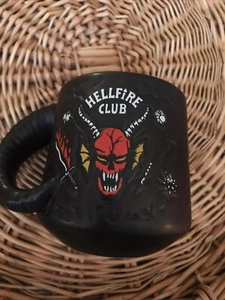 Hellfire Club Demon Embossed Mug ACC NEW - Picture 1 of 4
