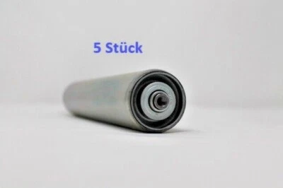 AV ROLLEN 5x Tragrolle aus Stahl, Rollbahnen Innengewinde ø 50 x 1,5 mm / IGM 8mm