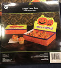 Rare Walmart Large Trick Or Treat Box Halloween Cupcake Holders F71