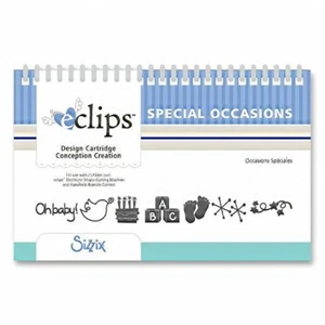 Sizzix, eclips Design Cartridge, Special Occasions 50+ Designs, New! - Picture 1 of 2