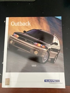 1999 Subaru Legacy Impreza Legacy Forester L Outback Limited Sales Brochure  - Picture 1 of 1