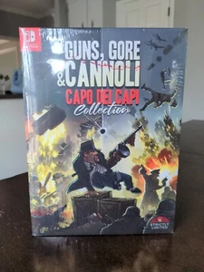 Guns Gore & Cannoli Capo Dei Capi Collection Nintendo Switch Complete Sealed - Picture 1 of 4