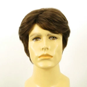 Short Wig For Men Natural Hair dark Blond Ref OLIVIER 8 - Imagen 1 de 8