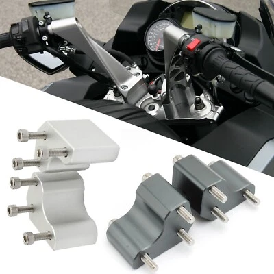 Kit de elevadores de manillar para 08-23 Kawasaki Concours 1400 GTR 2" pulgadas arriba Foto 1 de 4