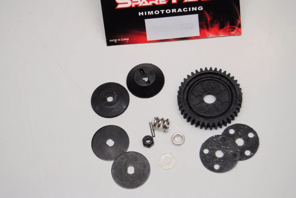 801-013 Ingranaggi Cambio con Dadi in Nulon 1/8 HIMOTO/SPUR GEAR/SPING/NYLON LO - Immagine 1 di 1