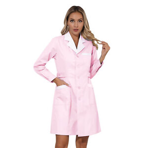 Womens Nurse Cosplay Costume Halloween Party Fancy Dress Doctor Roleplay Outfits