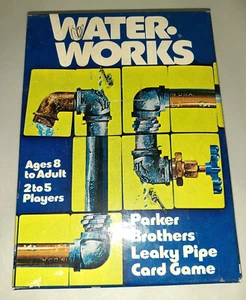 Juego de Cartas Temático Fontanería Parker Brothers Water Works 1976 De Colección COMPLETO - Imagen 1 de 5