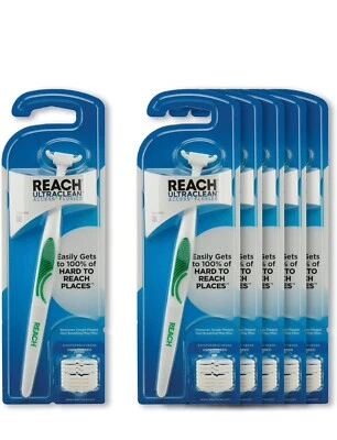 Listerine Ultraclean Access Flosser Starter (Pack of 5) Foto 1 de 4